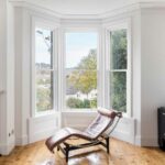 Restored sash windows in Bath townhouse