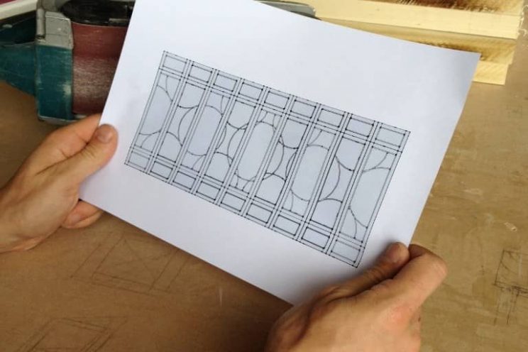 Template for fitted wardrobes in Clifton, Bristol