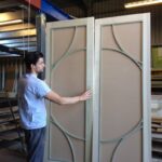 Dan at Bath Bespoke making fitted wardrobes in Clifton Bristol