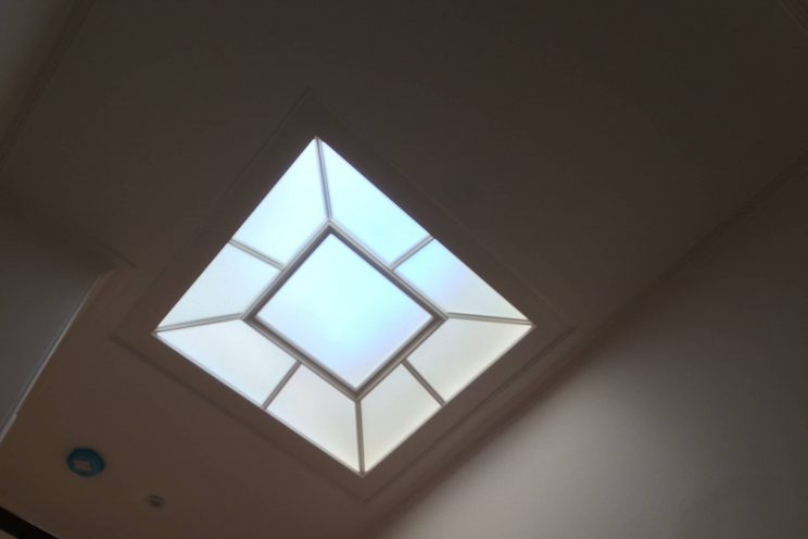 Image of a bespoke glazed rooflight in Bath, Uk