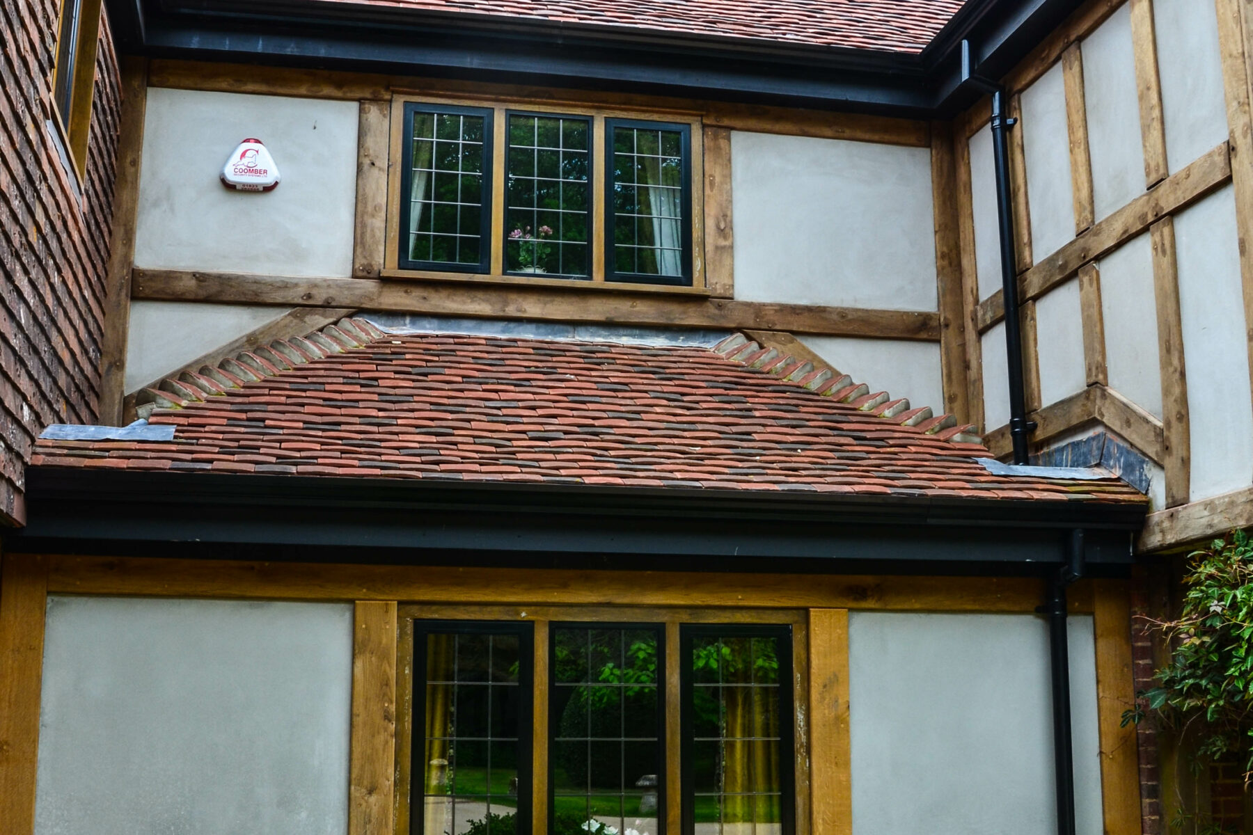 Casement windows in heritage home