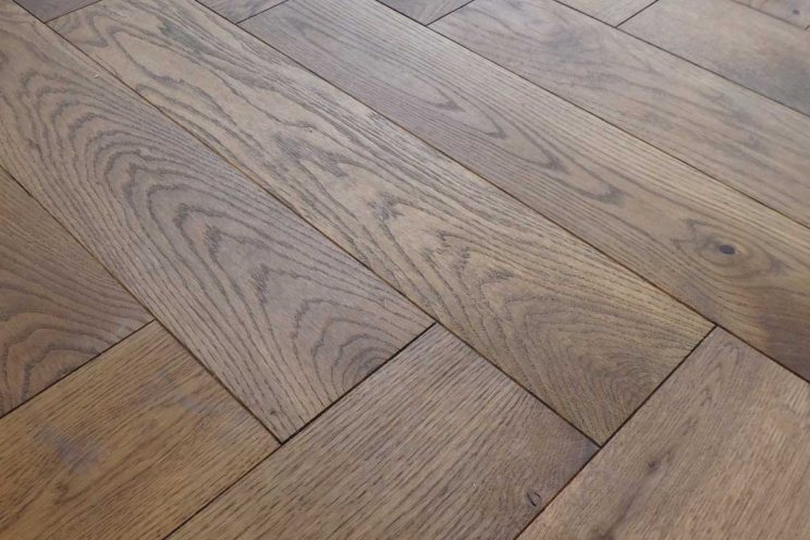 Parquet wood flooring