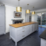 Classic kitchen with central island
