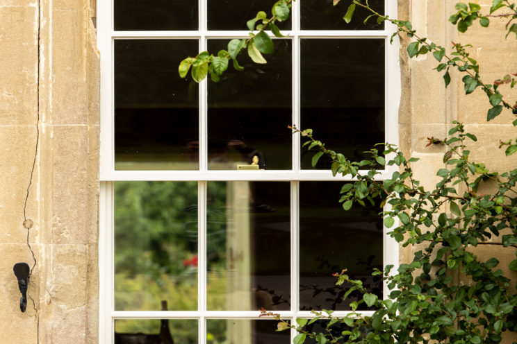 Sash windows in period property