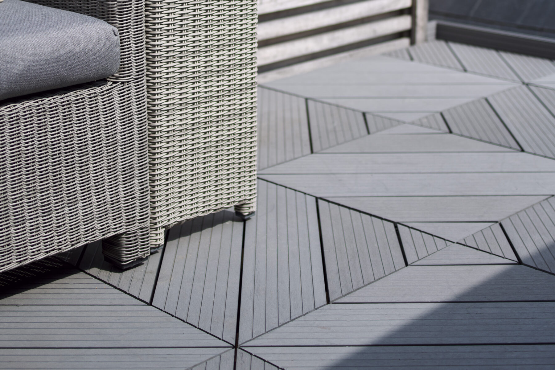 Composite Prime roof terrace decking