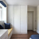 Bath Bespoke_bedroom wardrobes, window seat & blind