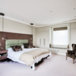 Bath Bespoke_fitted furniture and bed headboard